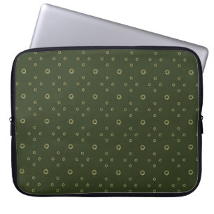 Capa Para Notebook Floresta Zínia Dourada Sol