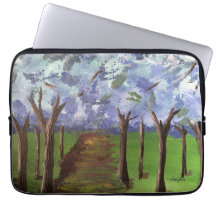 Florestas de outono Azul