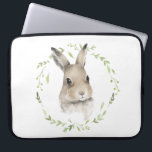 Capa Para Notebook Florestas Florestais Florestais Nome Coelhinho<br><div class="desc">Bolsa de laptop de coelho bonito.</div>