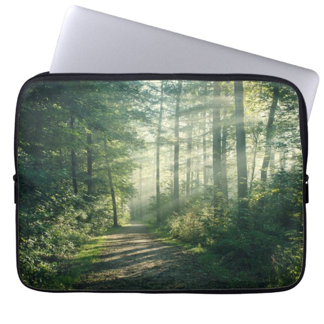 Capa Para Notebook Florestas | Forest Path Hamburg Alemanha (Frente)