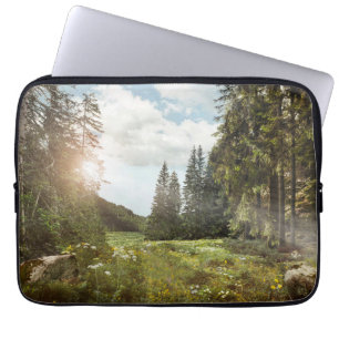 Capa Para Notebook Florestas   Sun Peeking Thru