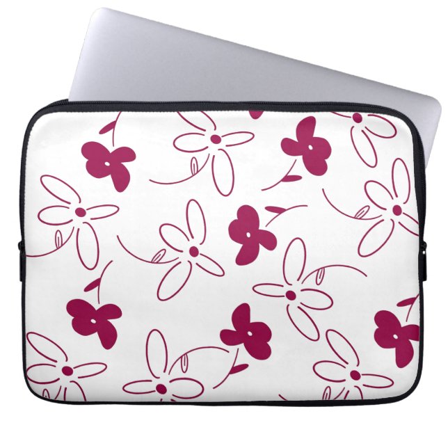 Capa Para Notebook floricultura (Frente)