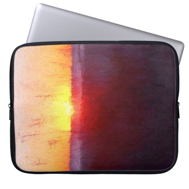 Capa Para Notebook Flórida Beach Scene (Frente)