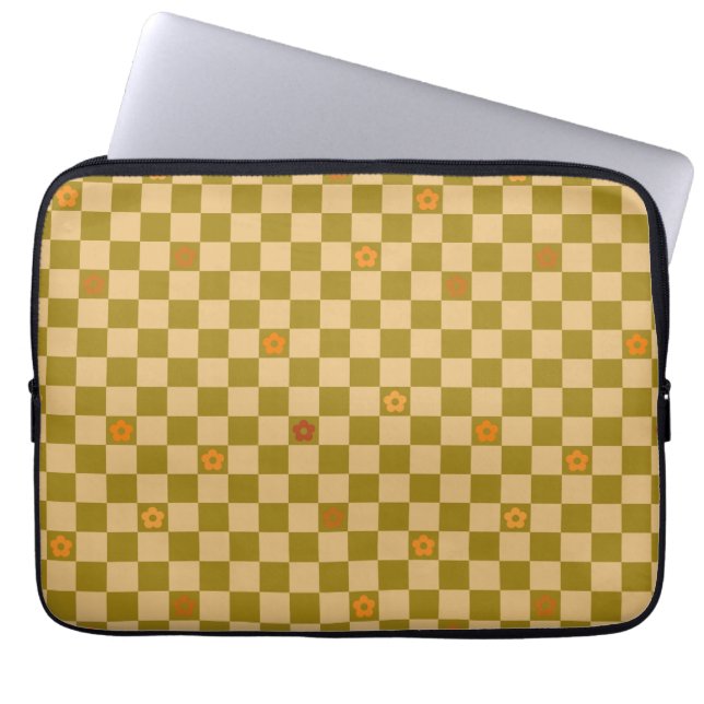 Capa Para Notebook Flowe Checkered Pattern - No. 02 (Frente)