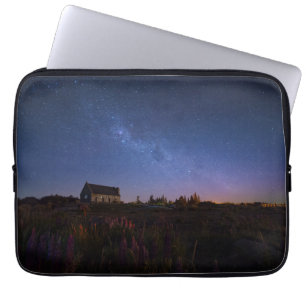 Capa Para Notebook Flowers   Milky Way New Zealand