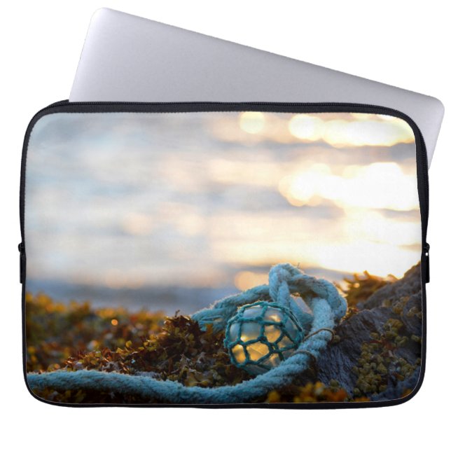 Capa Para Notebook Flutuador de Pesca e Corda Cênica (Frente)