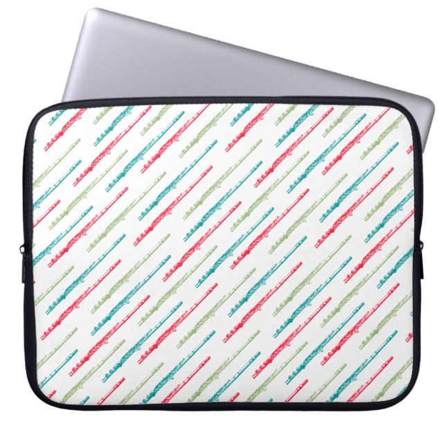 Capa Para Notebook Fluxos com várias cores (Frente)