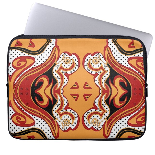 Capa Para Notebook Fogo (Frente)