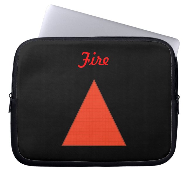 Capa Para Notebook Fogo (Frente)