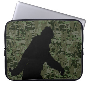 Capa Para Notebook Foi esmagado na Camuflagem Azul Digital