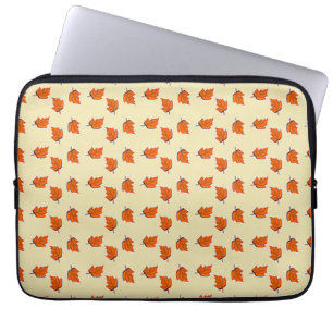 Capa Para Notebook Folha seca castanha