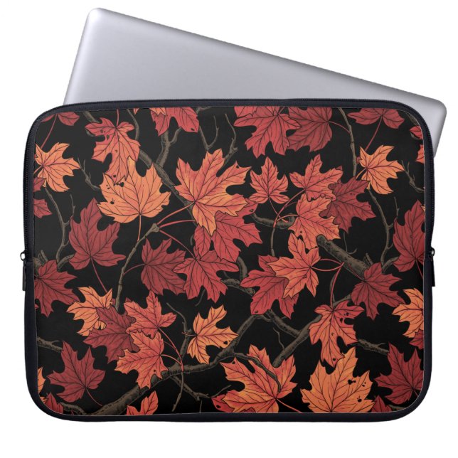 Capa Para Notebook Folhas de bordo em branco (Frente)