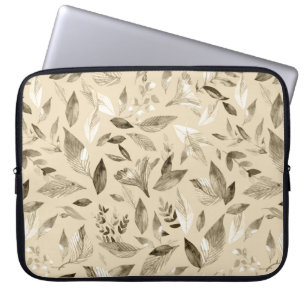 Capa Para Notebook Folhas de cor aquosa 4