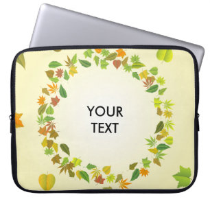 Capa Para Notebook Folhas de outono