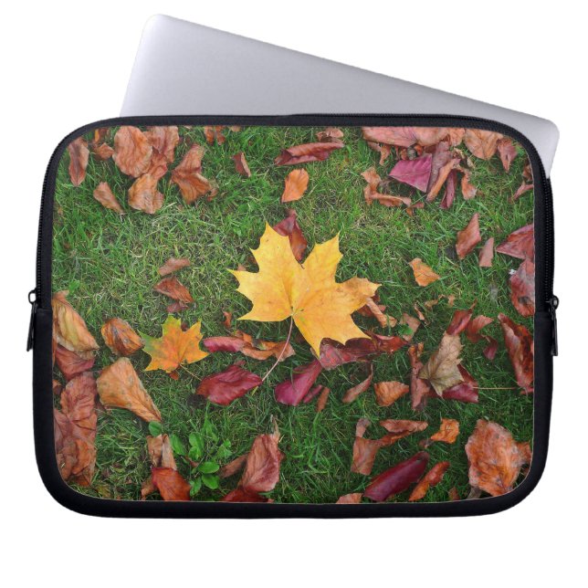 Capa Para Notebook Folhas de outono (Frente)