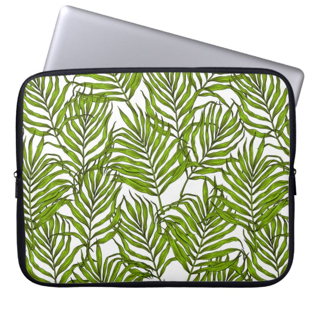 Capa Para Notebook Folhas de palma (Frente)