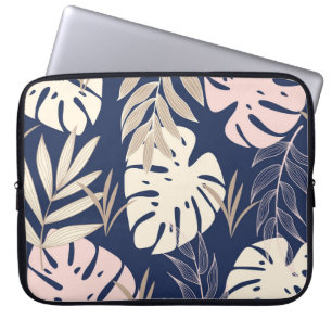 Capa Para Notebook Folhas Tropicais: Abstrato Jungle Impressão