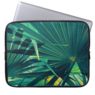 Capa Para Notebook Folhas tropicais de palmeira