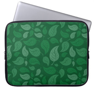 Capa Para Notebook Folhas verdes