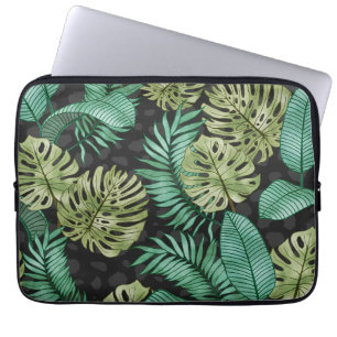 Capa Para Notebook Folhas verdes da natureza