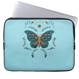 Capa Para Notebook Folk Butterfly Slim
