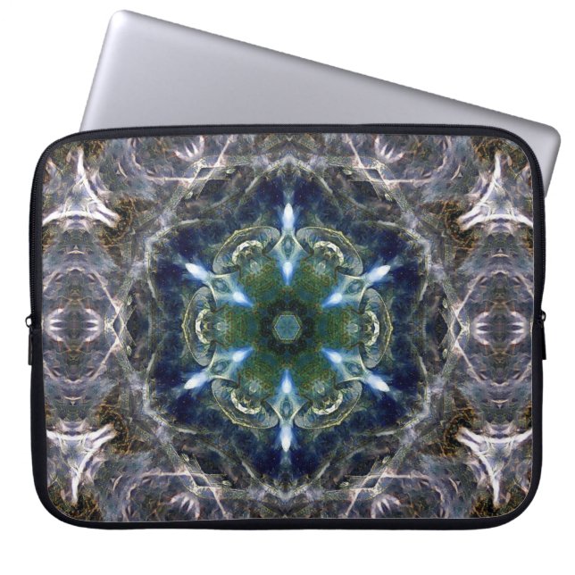 Capa Para Notebook Folk Mandala (Frente)