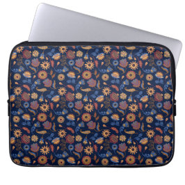 Capa Para Notebook Folk Rustic Floral