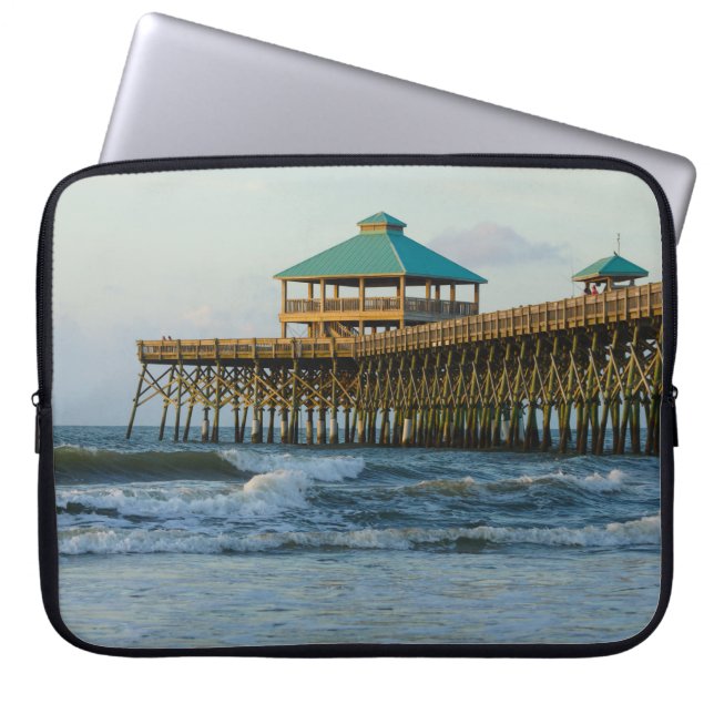 Capa Para Notebook Folly Pier Morning (Frente)