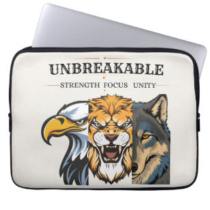 Capa Para Notebook Força Inquebrantável Foco Unidade