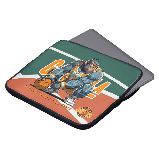 Capa Para Notebook Força Primária do Basquete | 15 polegadas (Frente Topo)