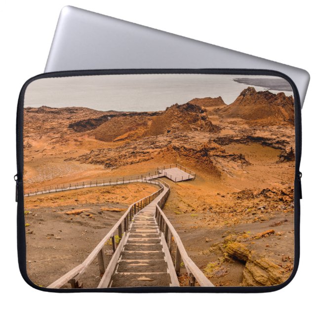 Capa Para Notebook Formações rochosas da Ilha Bartalome, Galapago (Frente)