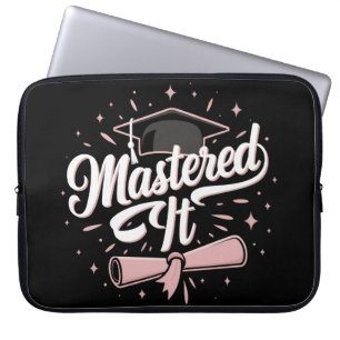 Capa Para Notebook Formado Mestrado Graduado MBA Graduação