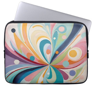 Capa Para Notebook Formas abstratas onduladas