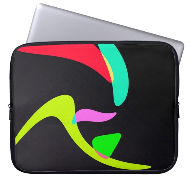 Capa Para Notebook Formas curvas (Frente)