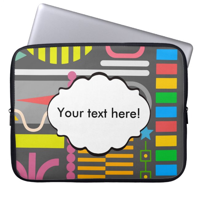 Capa Para Notebook Formas diversas (Frente)