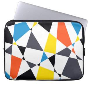 Capa Para Notebook Formas geométricas coloridas, legal, modernas e mo