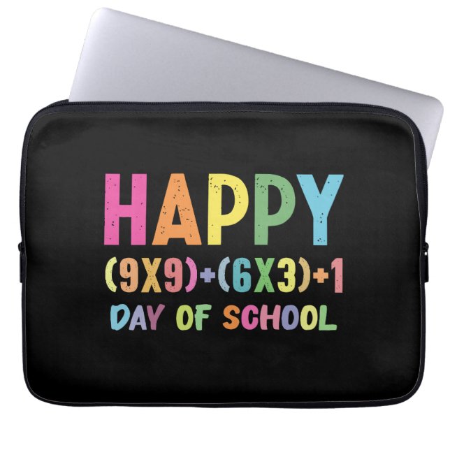 Capa Para Notebook Fórmula Matemática 100 Dias De Escola Professor De (Frente)