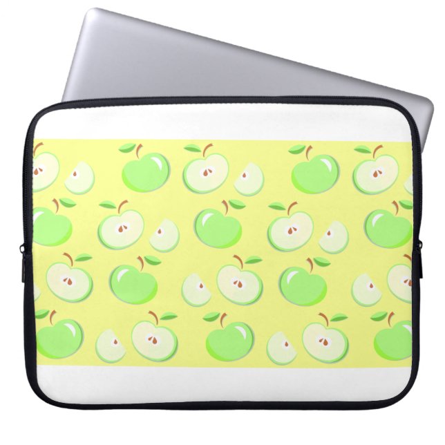Capa Para Notebook Forno verde de maçã para maçãs (Frente)