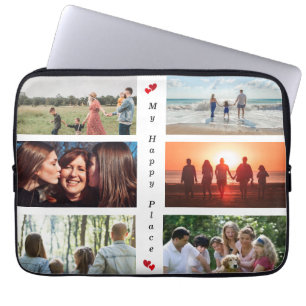 Capa Para Notebook Foto 6 personalizável da minha família feliz
