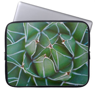 Capa Para Notebook Foto aproximada de planta verde e branca