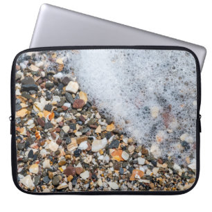 Capa Para Notebook Foto costeira para paquera de praia