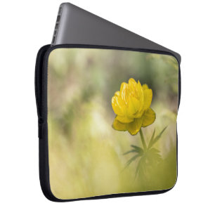 Capa Para Notebook Foto da Natureza da Flor Amarela
