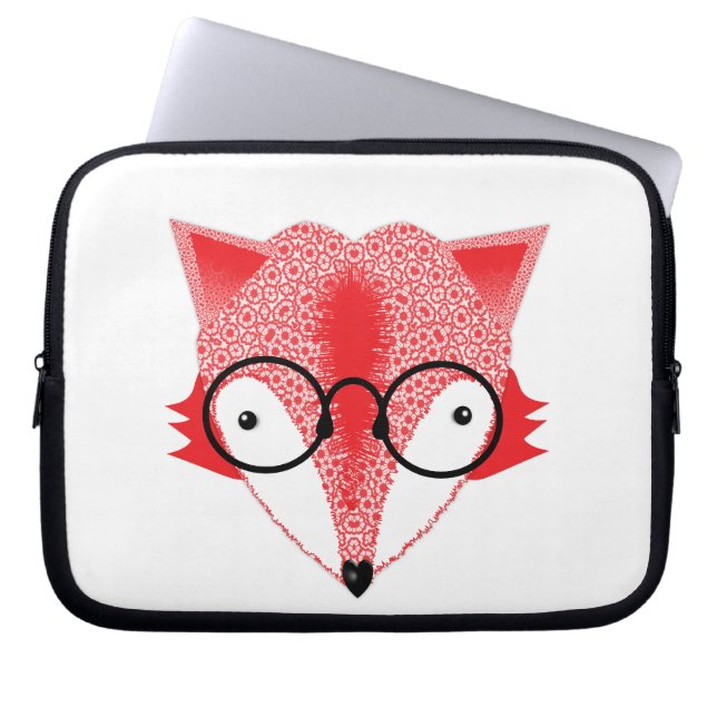 Capa Para Notebook Foto De Raposa Funk Cute Bespectacular (Frente)