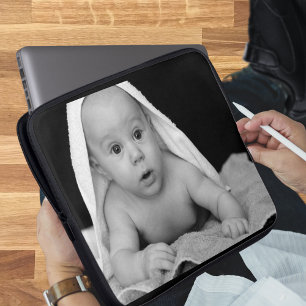 Capa Para Notebook Foto Do Bebê É Sua Bolsa de laptop Neoprene