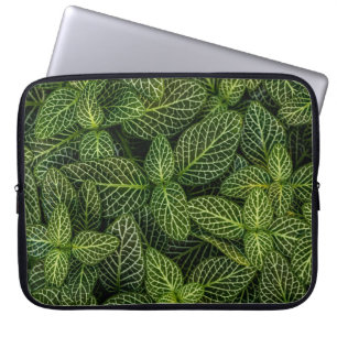 CAPA PARA NOTEBOOK FOTO MACRO DE PLANTAS DE CABEÇA VERDE