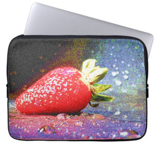 Capa Para Notebook Foto "Morango Brilhante". Compre agora