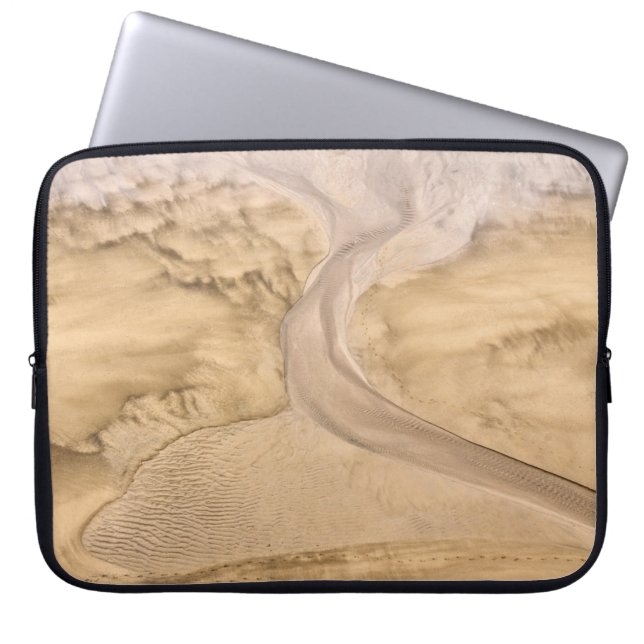 Capa Para Notebook Fotografia aérea do deserto (Frente)