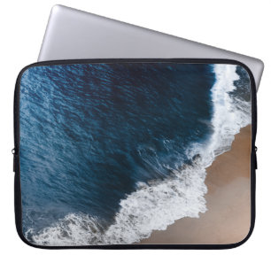 CAPA PARA NOTEBOOK FOTOGRAFIA AERIAL DO MAR