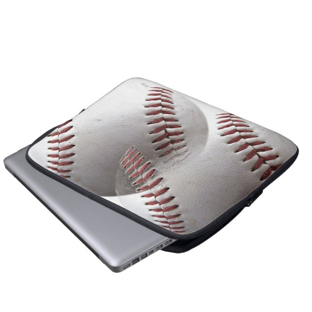 Capa Para Notebook Fotografia de Baseball Stitts Esporte (Frente Inferior)