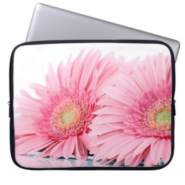 Capa Para Notebook Fotografia Elegante de Gerbera Daisies Rosa